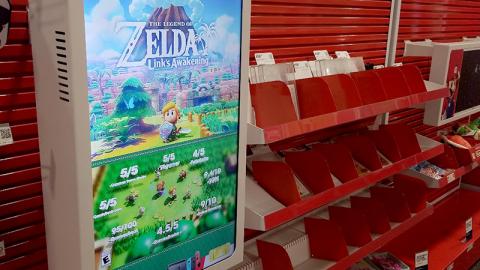 Best Buy Zelda Nintendo Switch In-Line Display