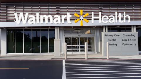 Walmart Health Exterior