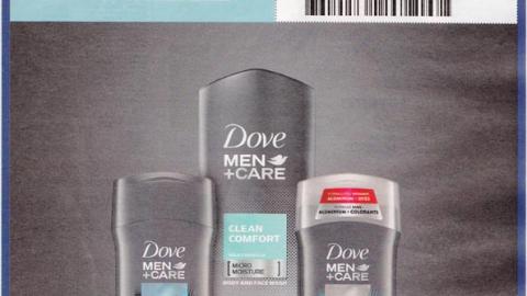 Dove Men + Care 'Buy One, Get One Free' FSI