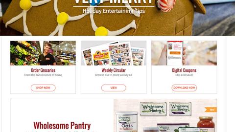 ShopRite Wholesome Pantry Display Ad