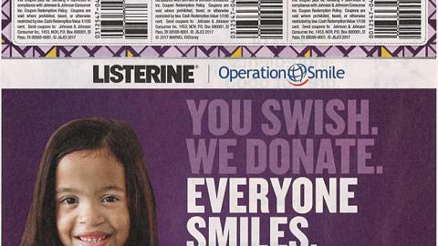 Listerine 'Everyone Smiles' FSI