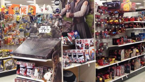 Target Star Wars Endcap Display