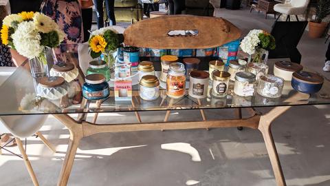 Complete Home Candle Table Display