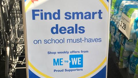 Walgreens 'Find Smart Deals' BTS A-Board