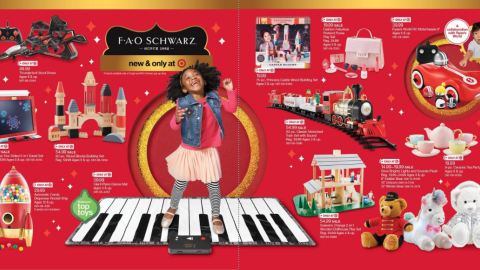Target FAO Schwarz Holiday Toy Catalog Feature