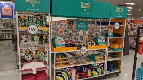 Tabitha Brown for Target Vendor Shop Aisle Display