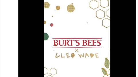 Burt's Bees x Cleo Wade Target Tweet