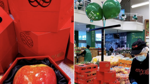 T&T Supermarket Envy Apple 'Ultimate Apple Experience' Facebook Update