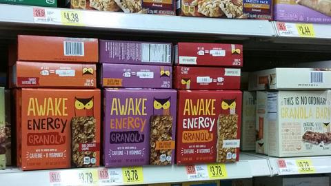 Walmart Awake 'Energy Granola' Merchandising