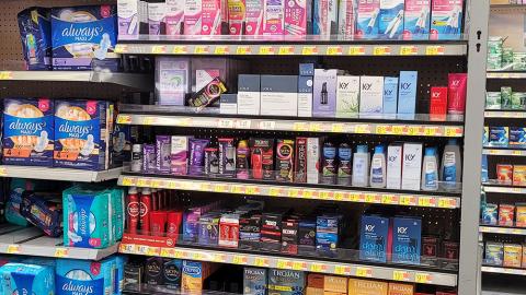 Walmart Sexual Health In-Line Merchandising