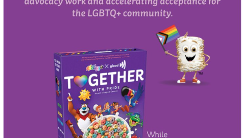 Stop & Shop 'Kellogg's x Glaad' Feature