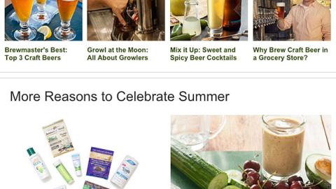 Whole Foods 'Ready for Action' Email Ad