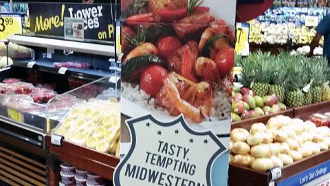 Fry's 'Tasty, Tempting Midwestern' Standee