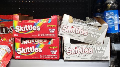 Walmart Skittles Merchandising