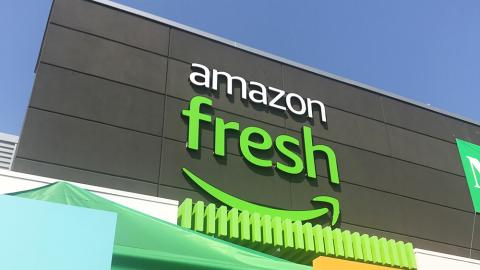 Amazon Fresh Exterior Sign