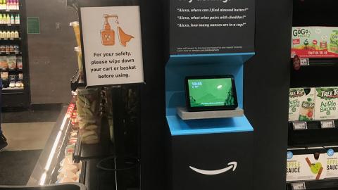 Amazon Fresh 'Ask Alexa' Station