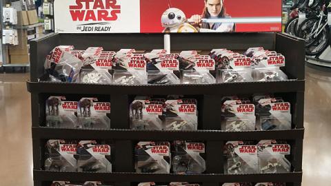 Walmart 'Be Jedi Ready' Pallet Display
