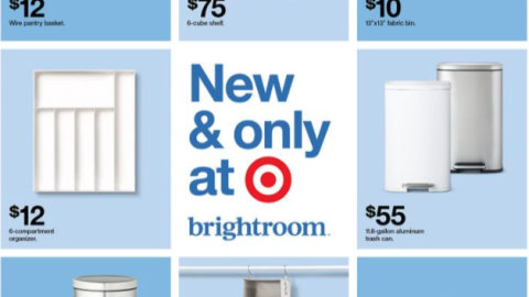 Target Brightroom Feature