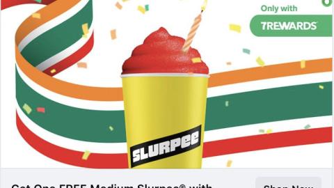 7-Eleven 'Free Slurpee' Facebook Update