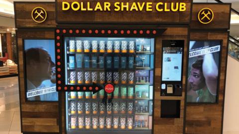 Dollar Shave Club Vending Machine