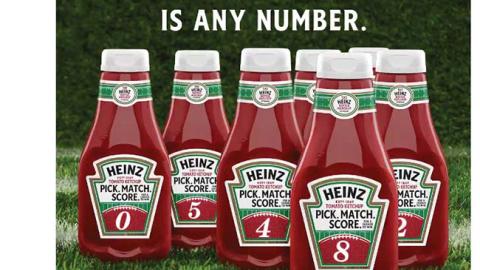 Heinz Ketchup 'Heinz Matchup' Twitter Update
