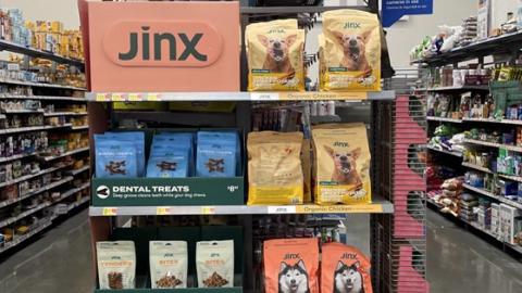 Walmart Jinx 'Dental Treats' Endcap