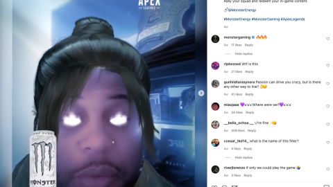Monster Energy Apex Legends 'Rally Your Squad' Instagram Update