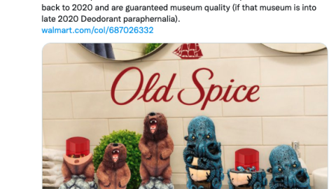 Old Spice Walmart 'Last Minute Gift Idea?' Twitter Update