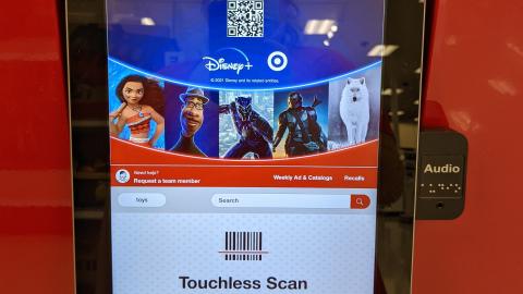Target Disney+ Kiosk Ad