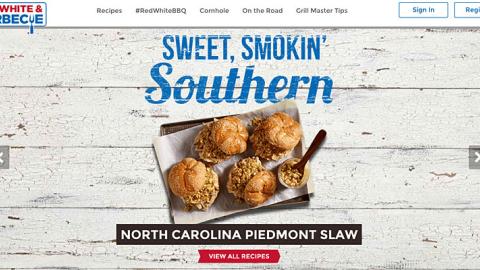 Kroger 'Red, White & Barbecue' Landing Page