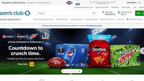 Sam's Club PepsiCo/Frito-Lay Super Bowl LV Carousel Ad