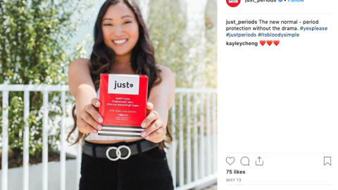 Just Periods 'New Normal' Instagram Update
