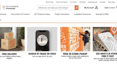 Home Depot E-Commerce Display Ads