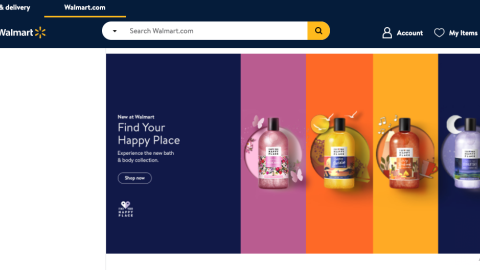 Walmart Find Your Happy Place Display Ads