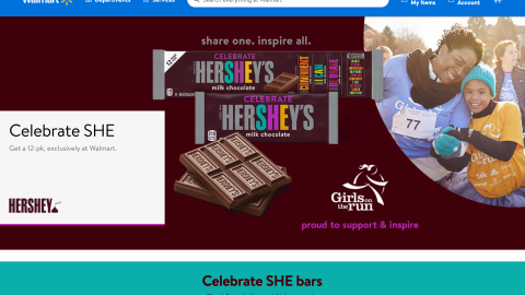 Hershey's 'Celebrate She' Walmart Showcase