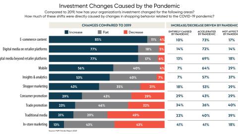 Investment Changes Caused by the Pandemic