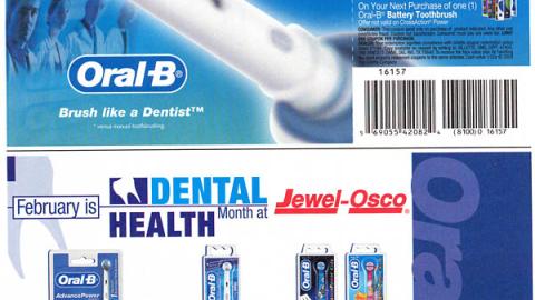 Oral-B/Jewel "Dental Month" FSI