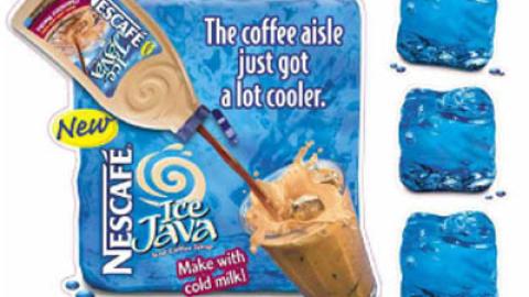 Nescafe Ice Java Floor Cling