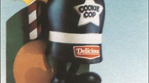 Delicious Cookie Cop Display