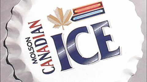 Molson Canadian Ice Sign
