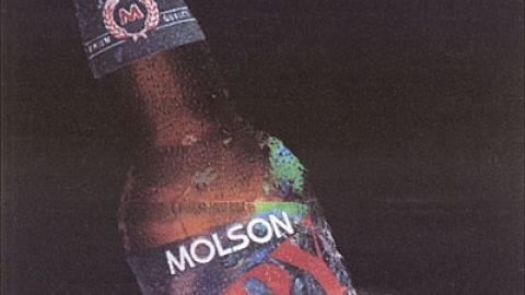Molson Special Dry Beer Display