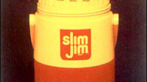 Slim Jim Coleman Jug Display
