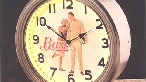 Bass Shoe Clock