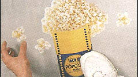 Act II Microwave Popcorn Cling