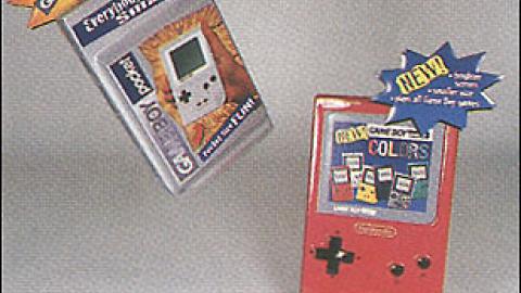 Game Boy Pocket Vacuum-Formed Displays