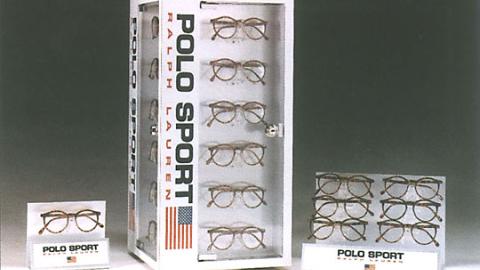 Polo Sport Eyewear Display