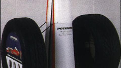 Bridgestone Potenza Tire Display
