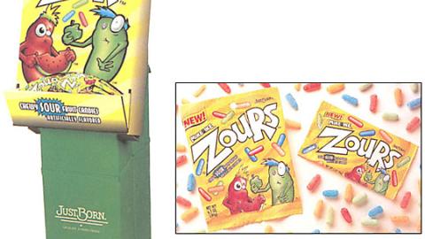 Zours Candy Display