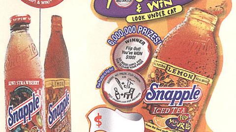 Snapple's Flip Your Lid Motion