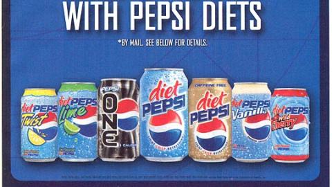 Pepsi Diet Colas Rebate FSI